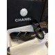 Chanel Double Strap Rhinestone Mary Janes - Black Pine Goat Leather Combined with Fine Lamb Leather