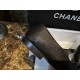 Chanel Double Strap Rhinestone Mary Janes - Black Pine Goat Leather Combined with Fine Lamb Leather