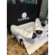 Chanel Black and White Double Strap Rhinestone Mary Janes, Black and White Goat Leather with White Genuine Leather Sole