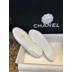 Chanel Black and White Double Strap Rhinestone Mary Janes, Black and White Goat Leather with White Genuine Leather Sole