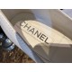 Chanel Black and White Double Strap Rhinestone Mary Janes, Black and White Goat Leather with White Genuine Leather Sole