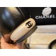 Chanel Black Mary Jane with Pearl Heels, Impeccable Design with Imported Burst Crackle Effect Calf Leather 