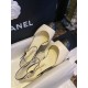 Chanel Black and White Color Block Mary Janes - Premium Feel of Fine Lamb Leather