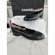 Chanel Color Block Mary Janes with Pearl Button -  Crafted Entirely from Italian 