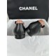 Chanel Color Block Mary Janes with Pearl Button -  Crafted Entirely from Italian 