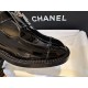 Chanel Chunky Sole Big Head Mary Janes - Super Cute Mary Jane Silhouette ➕ Vintage High Gloss Patent Leather, Adorable Round Toe Design, Versatile Design with T-Strap Style for Comfort, Leg-Lengthening Style Guaranteed