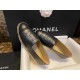 Chanel Black Sheepskin Espadrilles Shoes