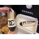 Chanel Chunky Tweed with Sheepskin Trim Espadrilles Shoes - Customized with Ultra-Soft Sheepskin Lining for Exceptional Comfor