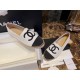 Chanel Chunky Tweed with Sheepskin Trim Espadrilles Shoes - Customized with Ultra-Soft Sheepskin Lining for Exceptional Comfor