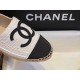 Chanel Chunky Tweed with Sheepskin Trim Espadrilles Shoes - Customized with Ultra-Soft Sheepskin Lining for Exceptional Comfor