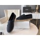 Chanel Black and Grey Espadrilles Fisherman Shoes