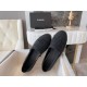 Chanel Black and Grey Espadrilles Fisherman Shoes