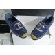 Chanel Velvet Gold Thread Espadrilles Shoes