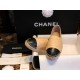 Chanel Apricot Espadrilles Shoes