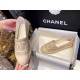 Chanel Buttery Apricot Bliss: Woven Espadrilles Shoes