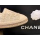 Chanel Buttery Apricot Bliss: Woven Espadrilles Shoes