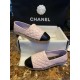 Chanel Diamond Pink: Sheepskin Espadrilles Shoes