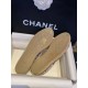 Chanel Sheepskin and Espadrilles Shoes