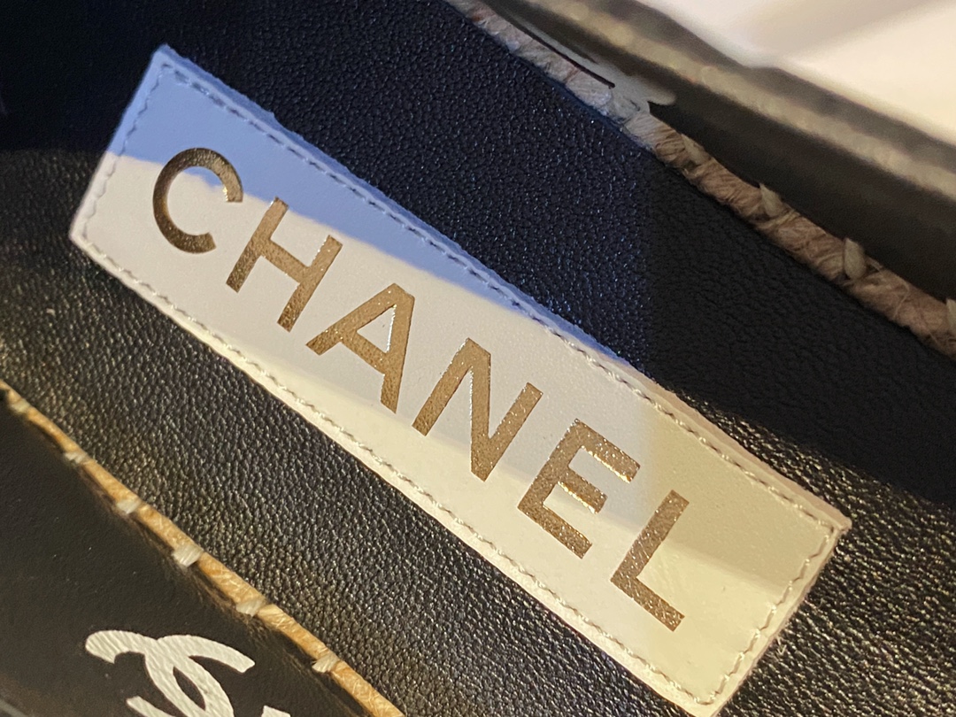 Chanel   Sheepskin Espadrilles Shoes