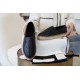 Chanel Black Calf Leather Espadrilles Shoes