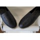 Chanel Black Calf Leather Espadrilles Shoes