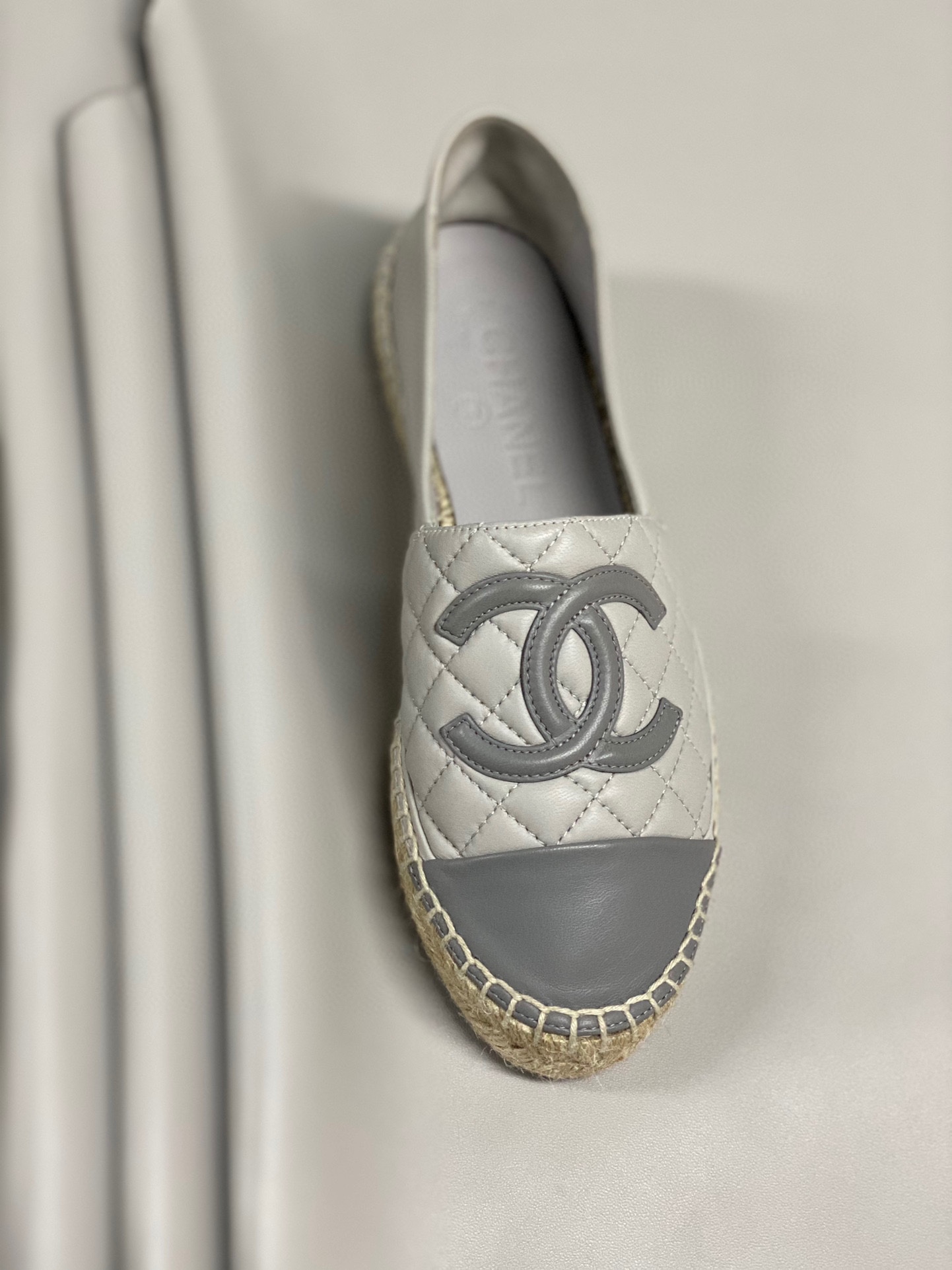 Chanel   Sheepskin Espadrilles Shoes