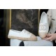 Chanel   Sheepskin Espadrilles Shoes