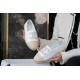 Chanel   Sheepskin Espadrilles Shoes