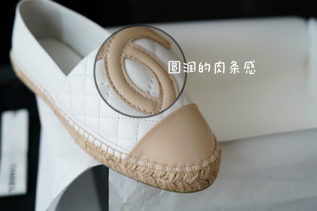 Chanel   Sheepskin Espadrilles Shoes