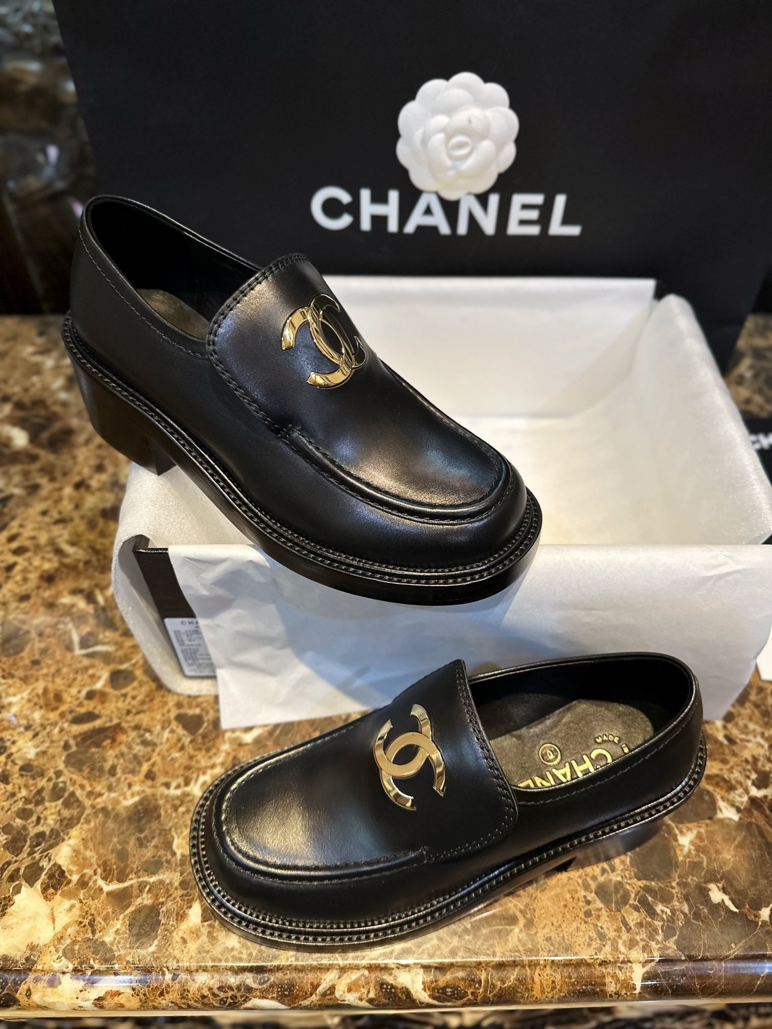 Chanel  Loafer Shoes