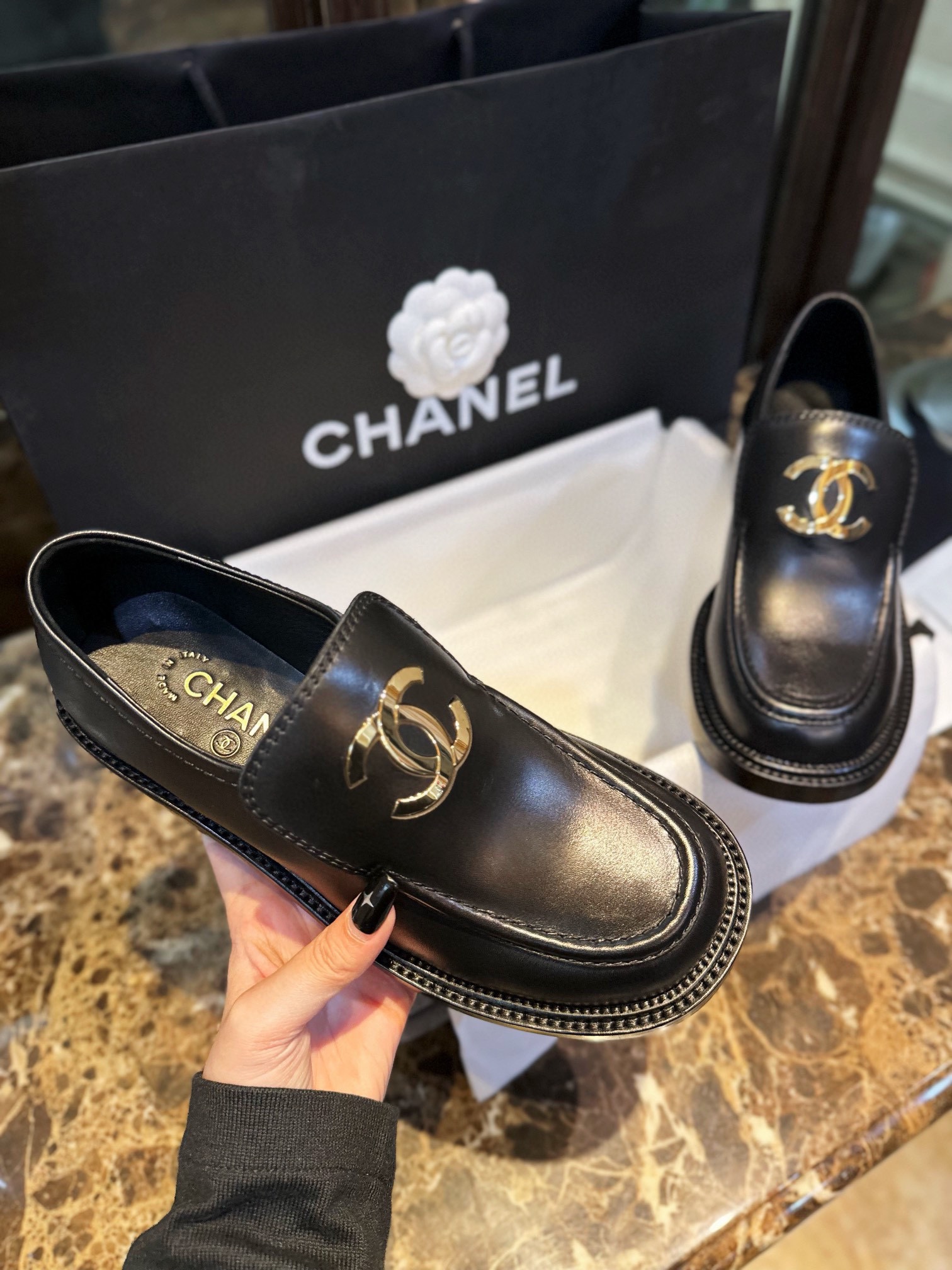 Chanel  Loafer Shoes