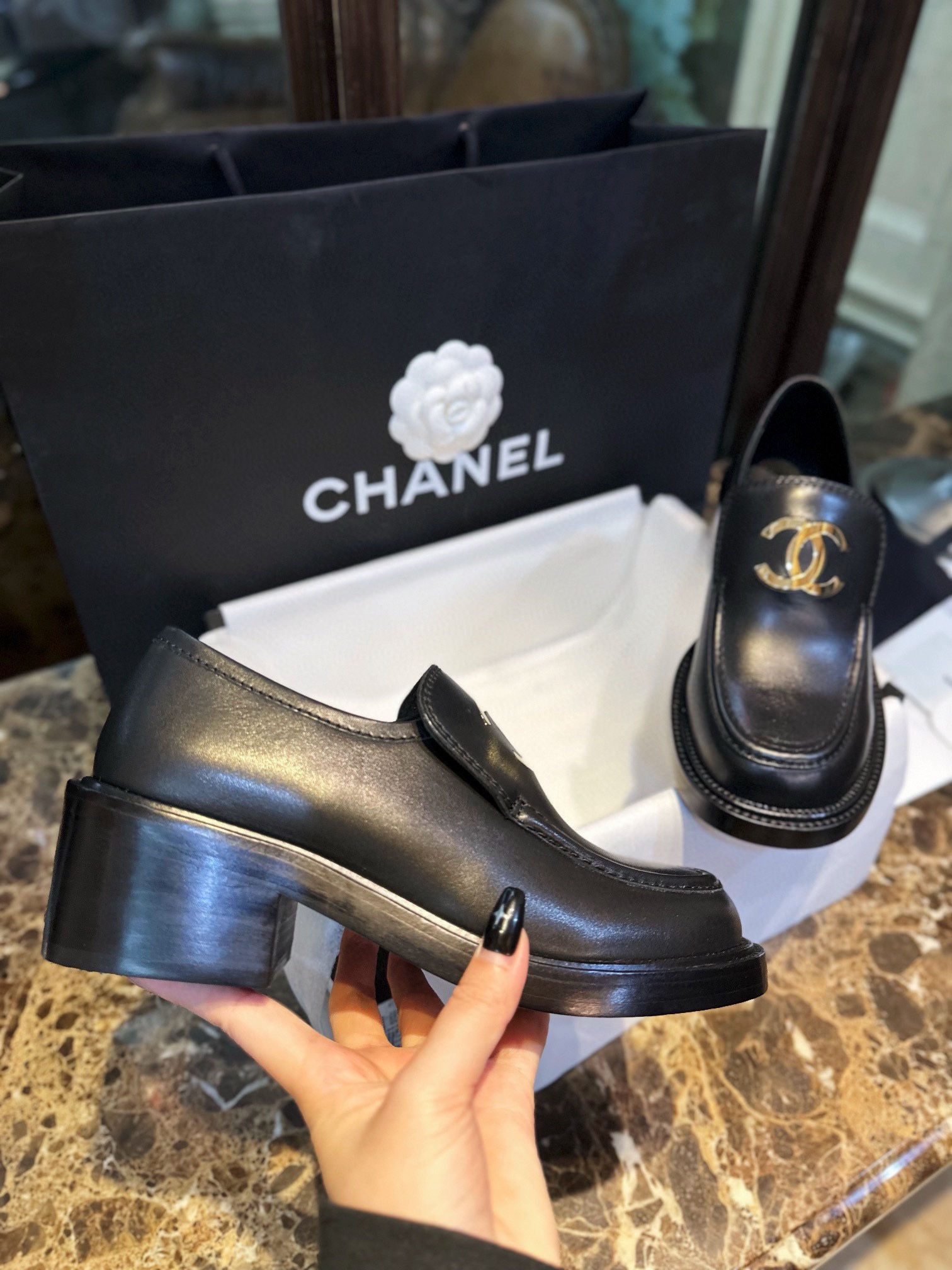 Chanel  Loafer Shoes