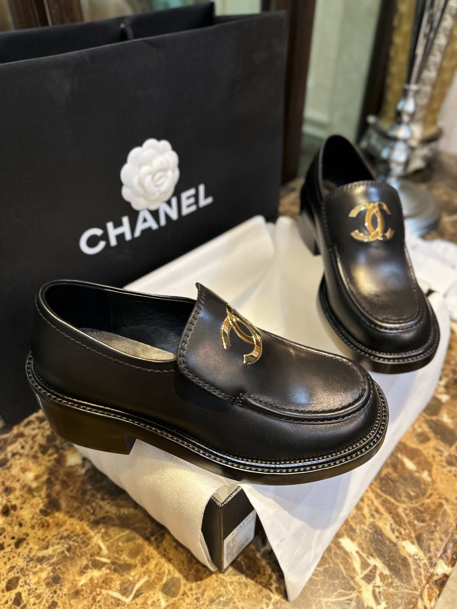 Chanel  Loafer Shoes