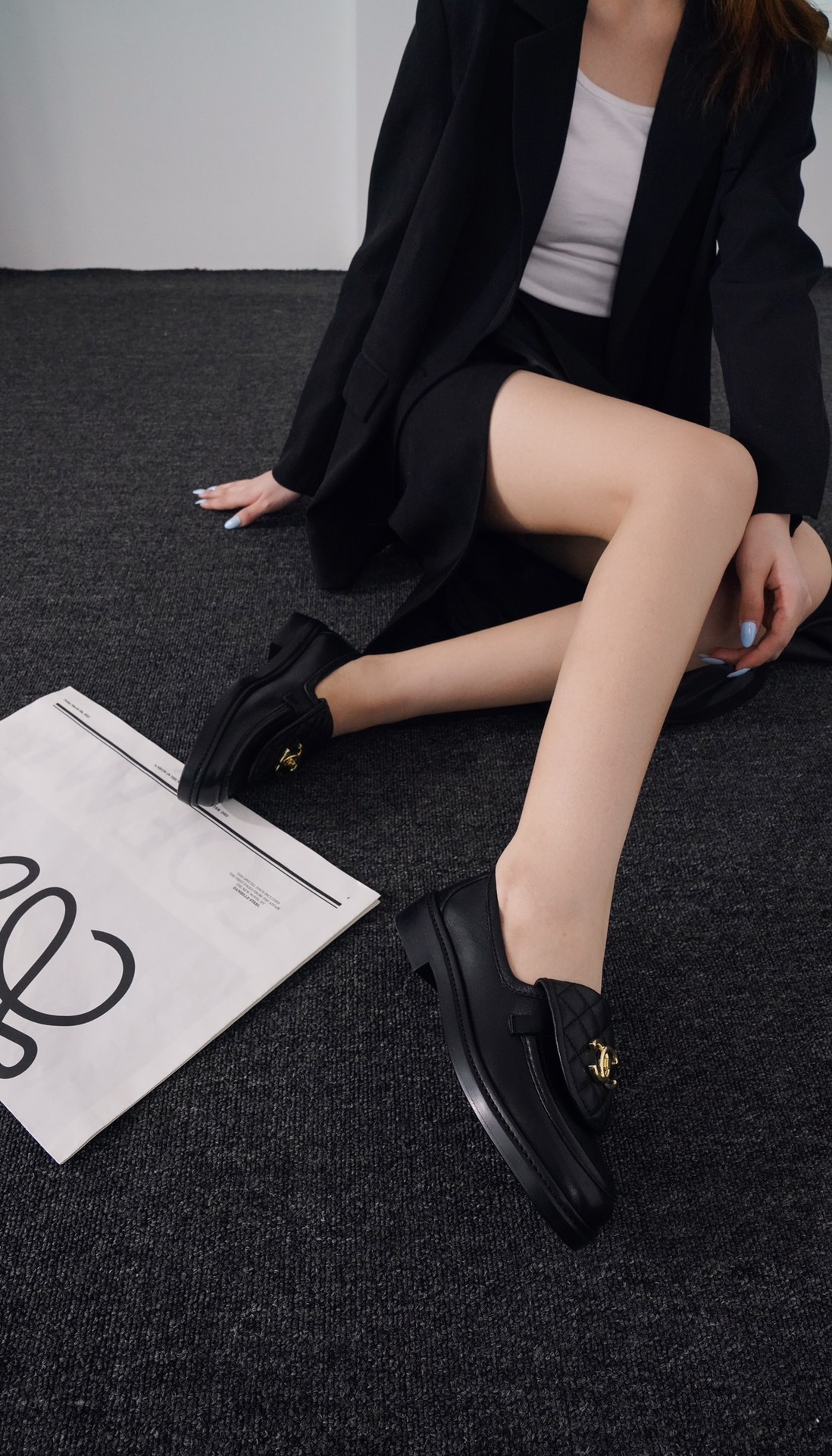 Chanel  Loafer Shoes