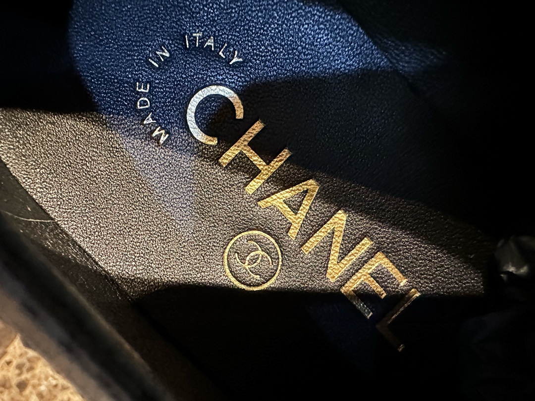 Chanel Diamond Heart Buckle Loafers