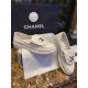 Chanel Glossy Patent Leather Heart-shaped Gold Buckle Loafers