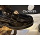 Chanel Patent Leather Heart Buckle Loafers