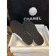 Chanel Black and White Diamond Loafers