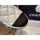 Chanel Black and White Diamond Loafers