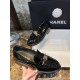 Chanel Chic Double C Long Tassel Loafers