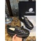 Chanel Black Diamond Loafers