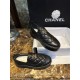 Chanel Black Diamond Loafers