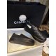 Chanel Black Diamond Loafers