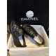 Chanel Black Diamond Loafers