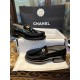 Chanel Big-Toe Patent Leather Loafers