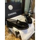 Chanel Big-Toe Patent Leather Loafers