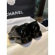 Chanel Big-Toe Patent Leather Loafers