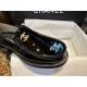 Chanel Big-Toe Patent Leather Loafers