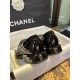 Chanel Big-Toe Patent Leather Loafers