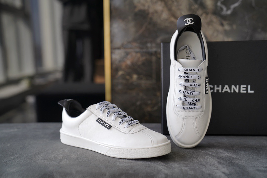 Chanel Ultra Classic White Sneakers